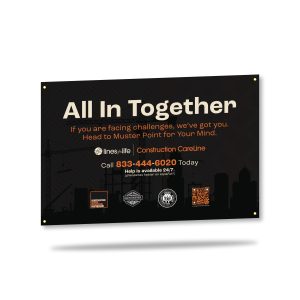 3' x 4' Outdoor Vinyl Banner w/ Grommets (UCG Logo)